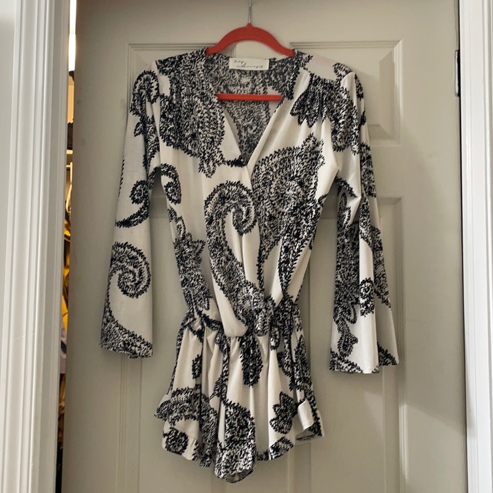 Vintage Havana romper- small